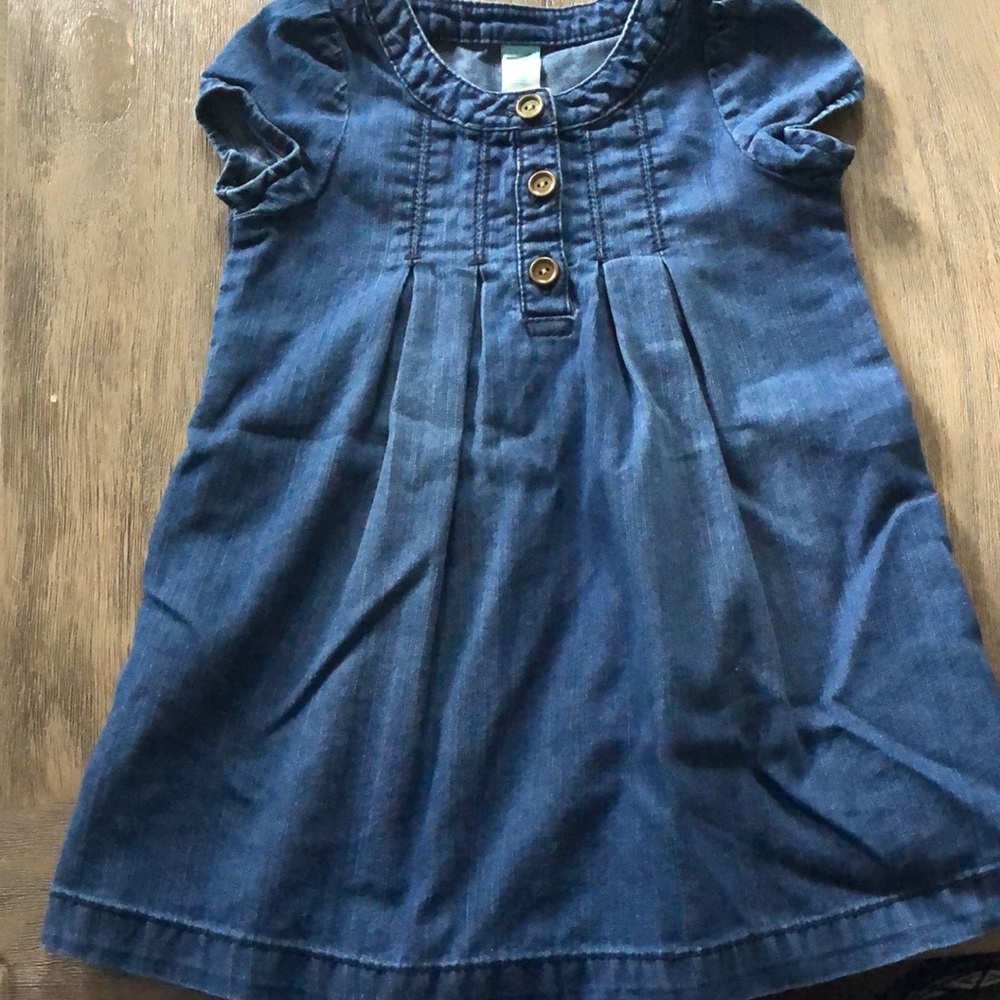 Girls denim dress